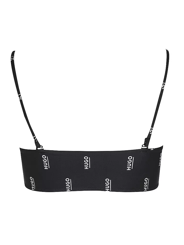HUGO | Damen Bikinioberteil Bralette Hugo Logo | Noir