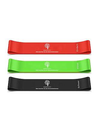 HUMANWERKSTATT | Set de 3 bandes de fitness