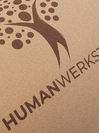 HUMANWERKSTATT | Tapis de yoga Pro XL liège 200 x 75cm
