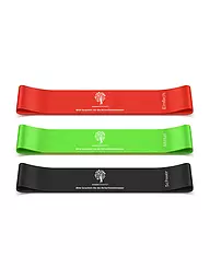 HUMANWERKSTATT | Set de 3 bandes de fitness | Multicolore