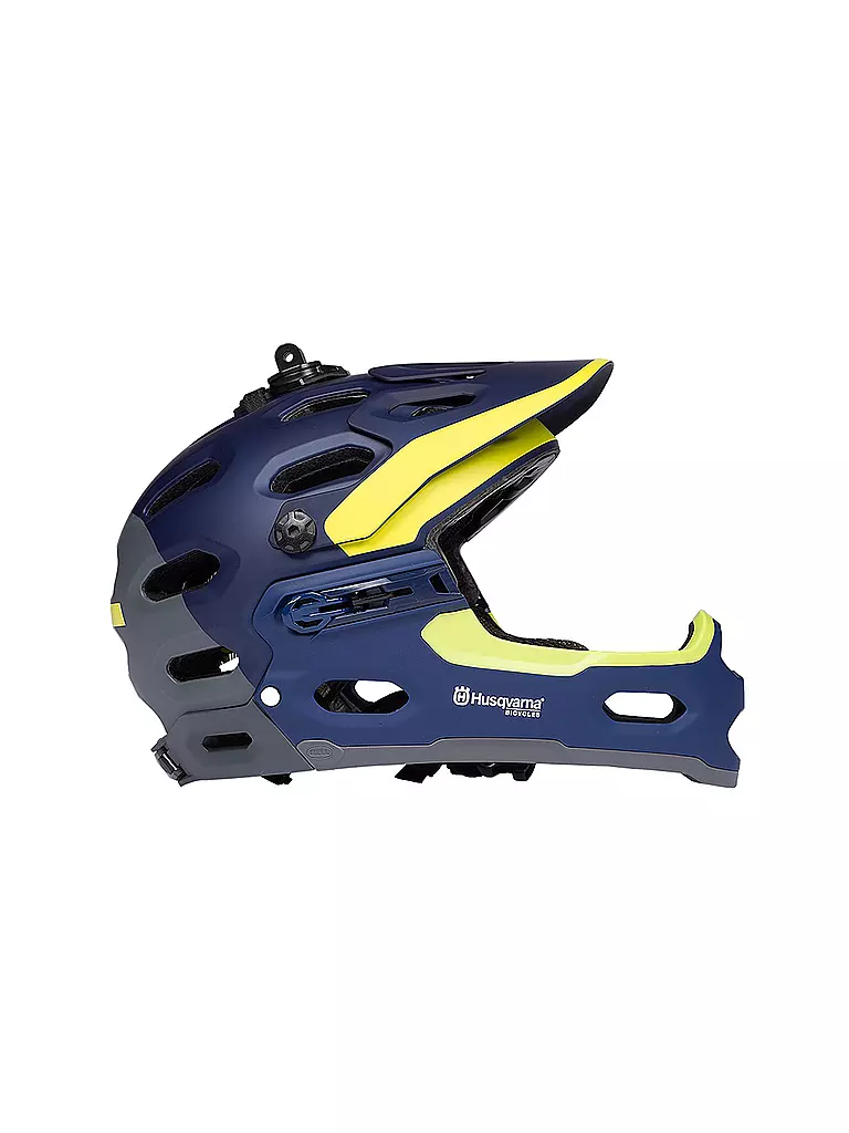 HUSQVARNA | MTB-Helm Accelerate Super 3R | Bleu