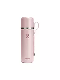 HYDRO FLASK | Bouteille isotherme Hot Flask & Cup 828 ml | Rose