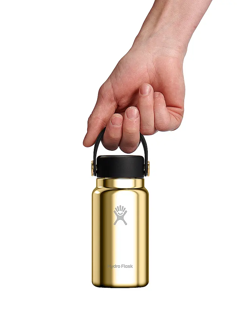 HYDRO FLASK | Gourde Micro Hydro Mini 200ml | Or