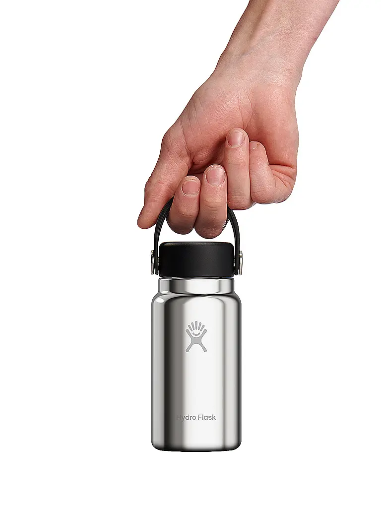 HYDRO FLASK | Gourde Micro Hydro Mini 200ml | Argent