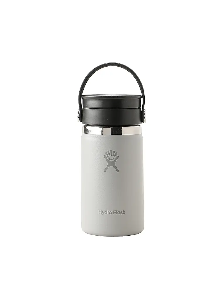 HYDRO FLASK | Gourde Wide Mouth Flex Sim Lid 354ml | Gris clair