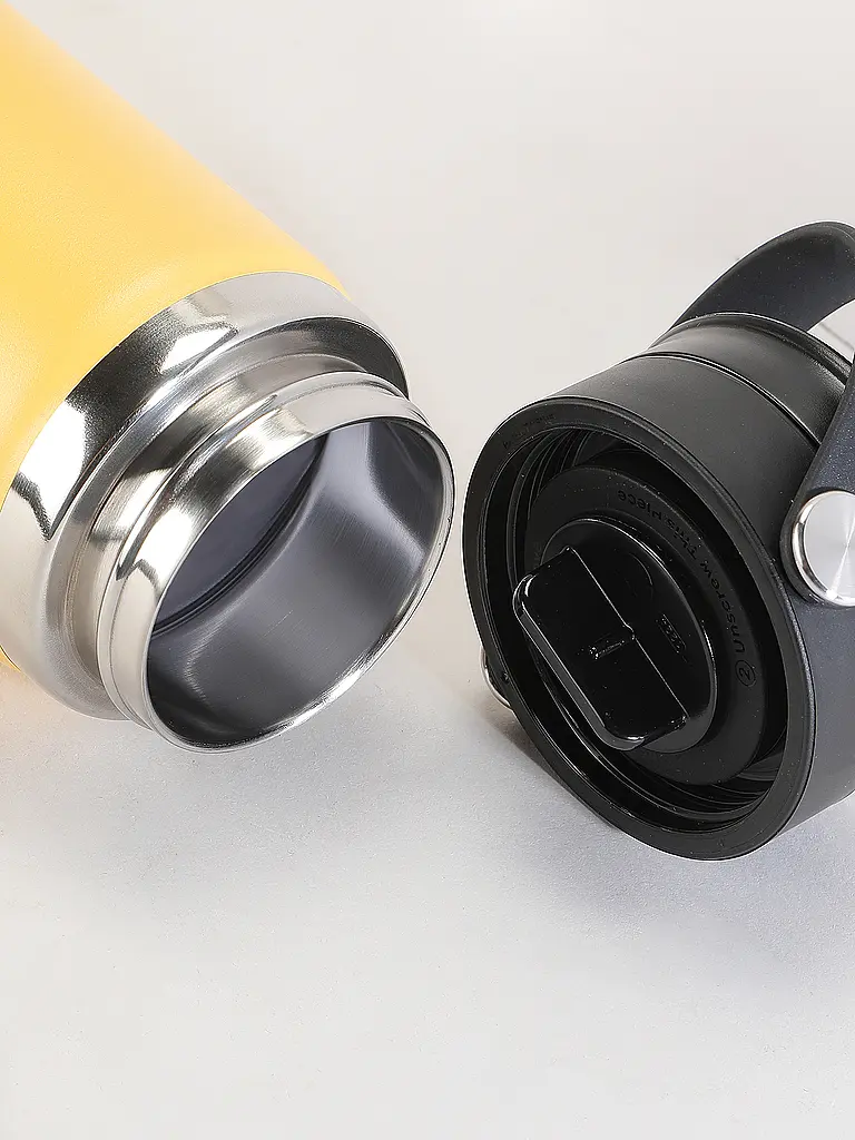 HYDRO FLASK | Gourde Wide Mouth Flex Sim Lid 354ml | Jaune