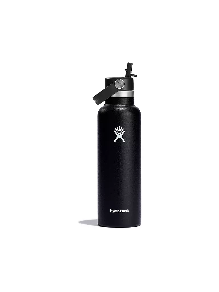 HYDRO FLASK | Trinkflasche Standard Flex Straw Cap 621ml | Noir