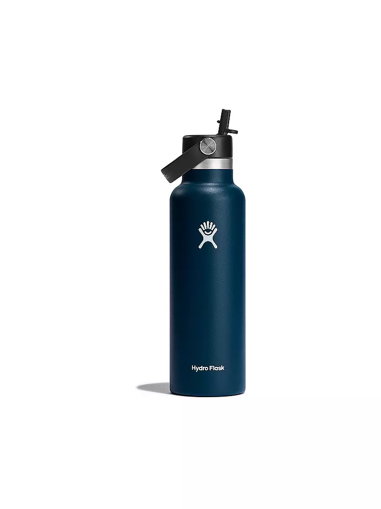 HYDRO FLASK | Trinkflasche Standard Flex Straw Cap 621ml | Bleu foncé