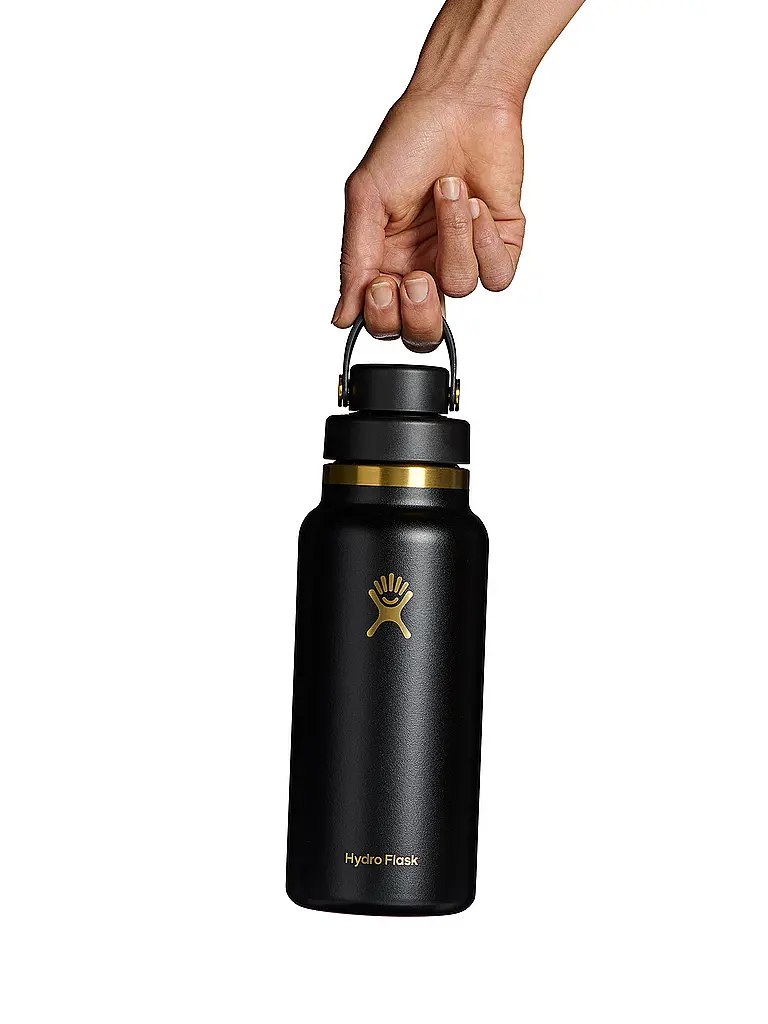 HYDRO FLASK | Trinkflasche Wide Flex Chug Cap Limited Edition 946ml | Noir