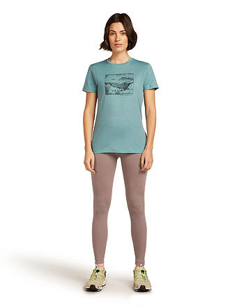ICEBREAKER | T-shirt de sport femme Lake View 150 Tech-Lite