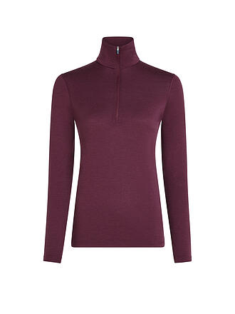 ICEBREAKER | Sous-pull zippé femme Oasis 200