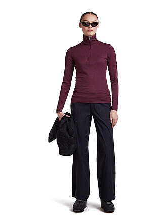 ICEBREAKER | Sous-pull zippé femme Oasis 200