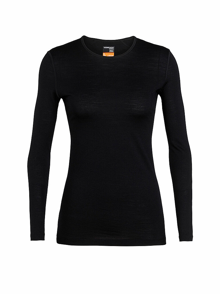 T-shirt de corps Merino 200 Oasis LS noir XL
