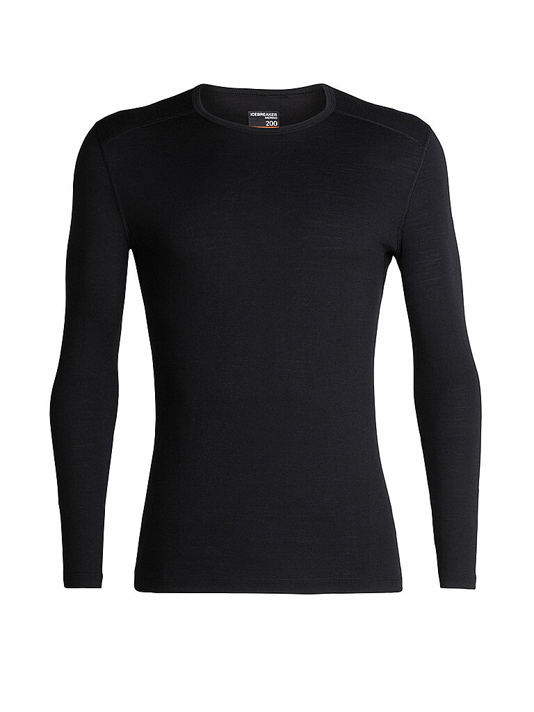 T-shirt de corps Merino 200 Oasis LS noir XXL