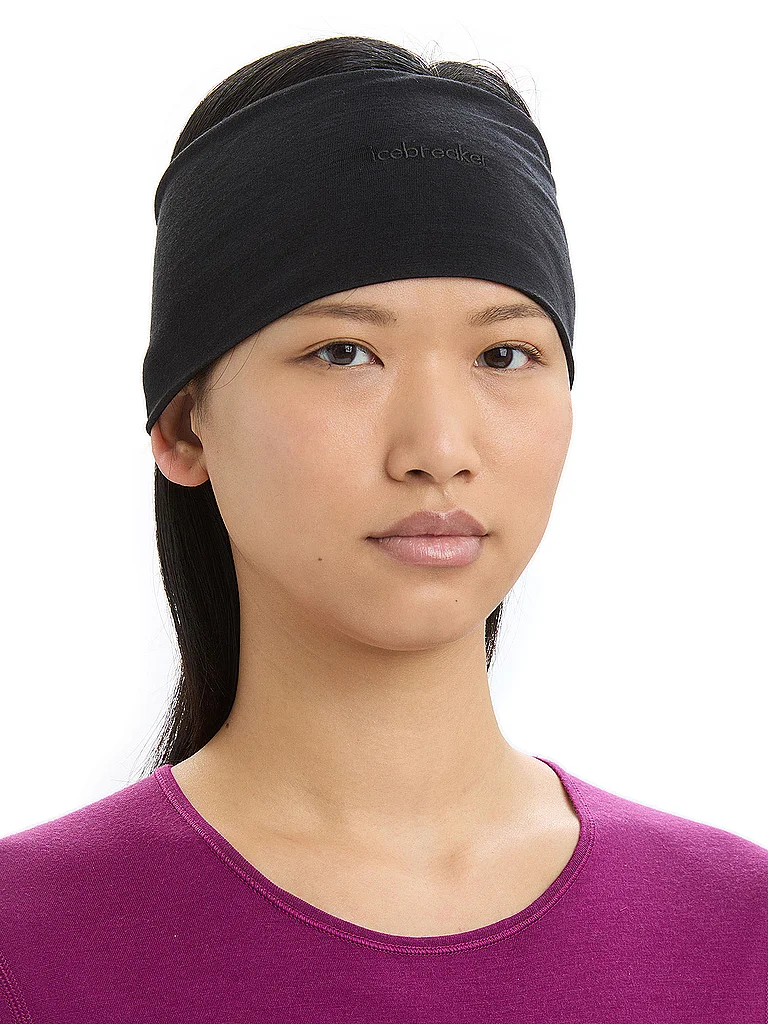 Icebreaker Cool-Lite Flexi Headband Black 3