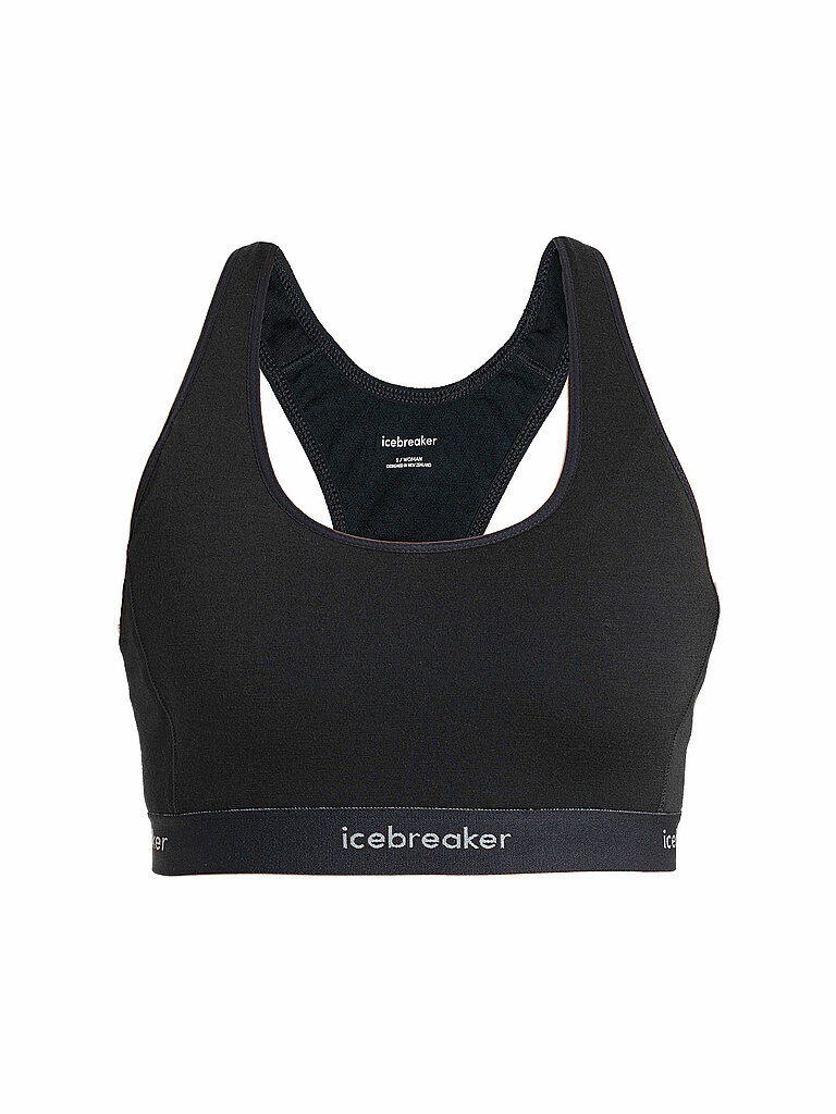 Soutien-gorge de sport Racerback Merino 125 Low Support noir XS