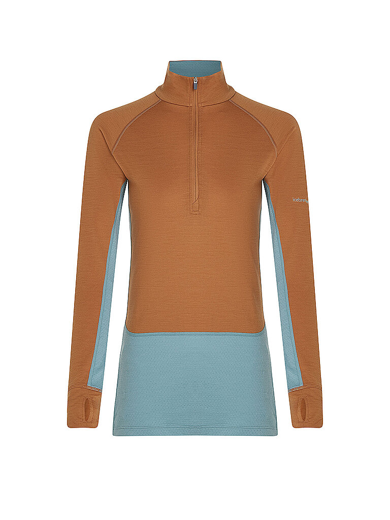 Sous-vêtement zippé 200 ZoneKnit™ Merino marron clair M