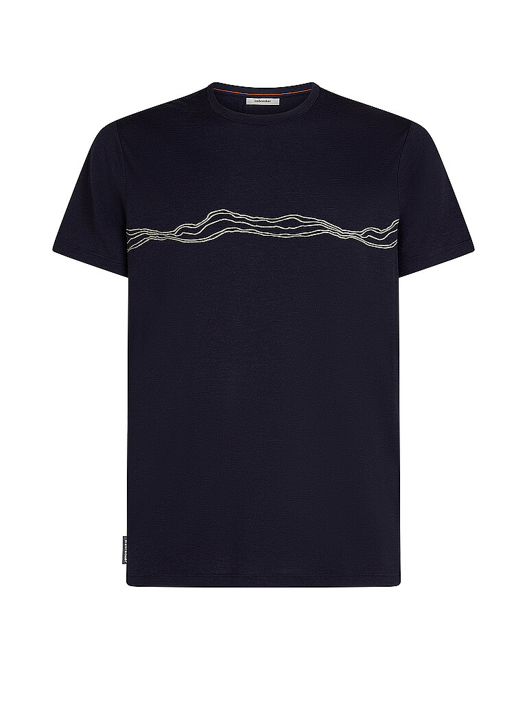 T-shirt de sport Mount Pulse 150 Tech bleu marine M