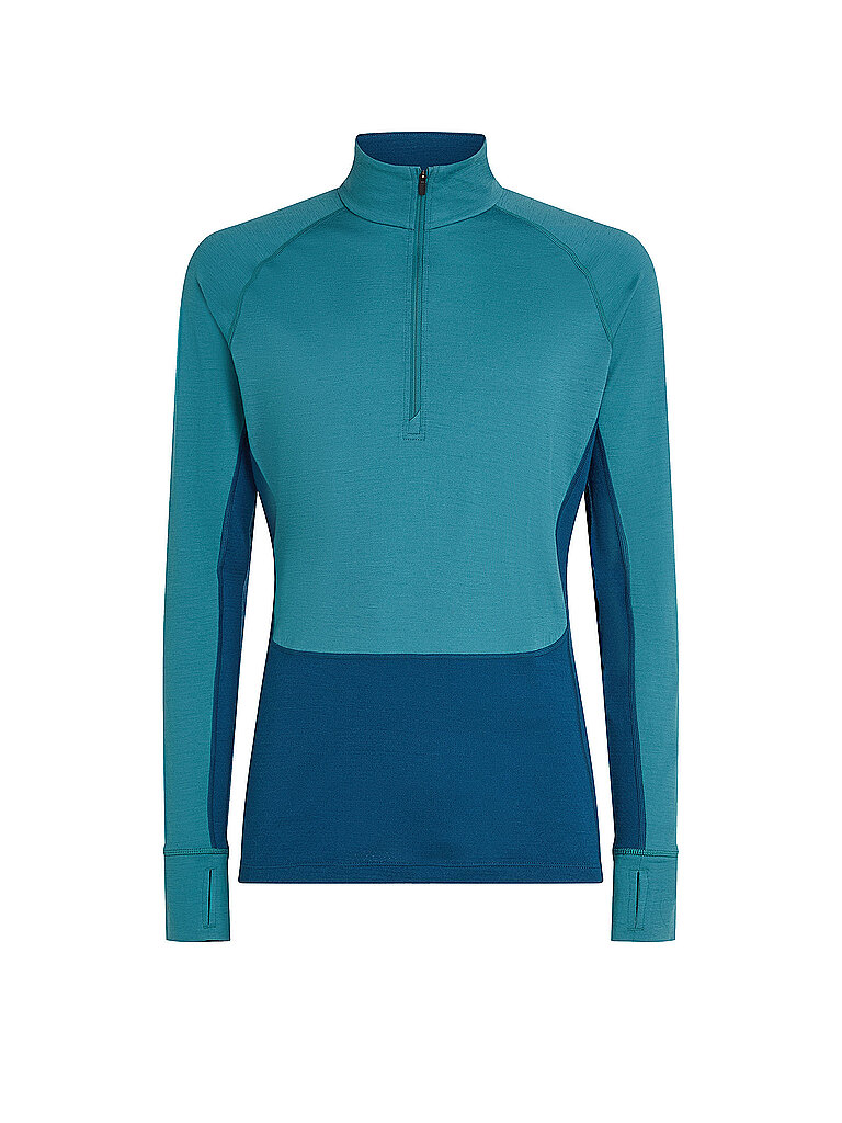 Sous-pull zippé 200 Merino ZoneKnit pétrole XXL