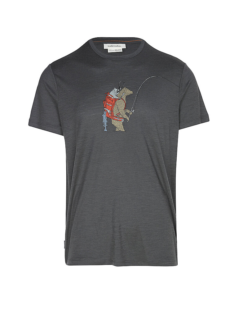 T-shirt de sport 150 Tech Lite Range Stripes gris XL