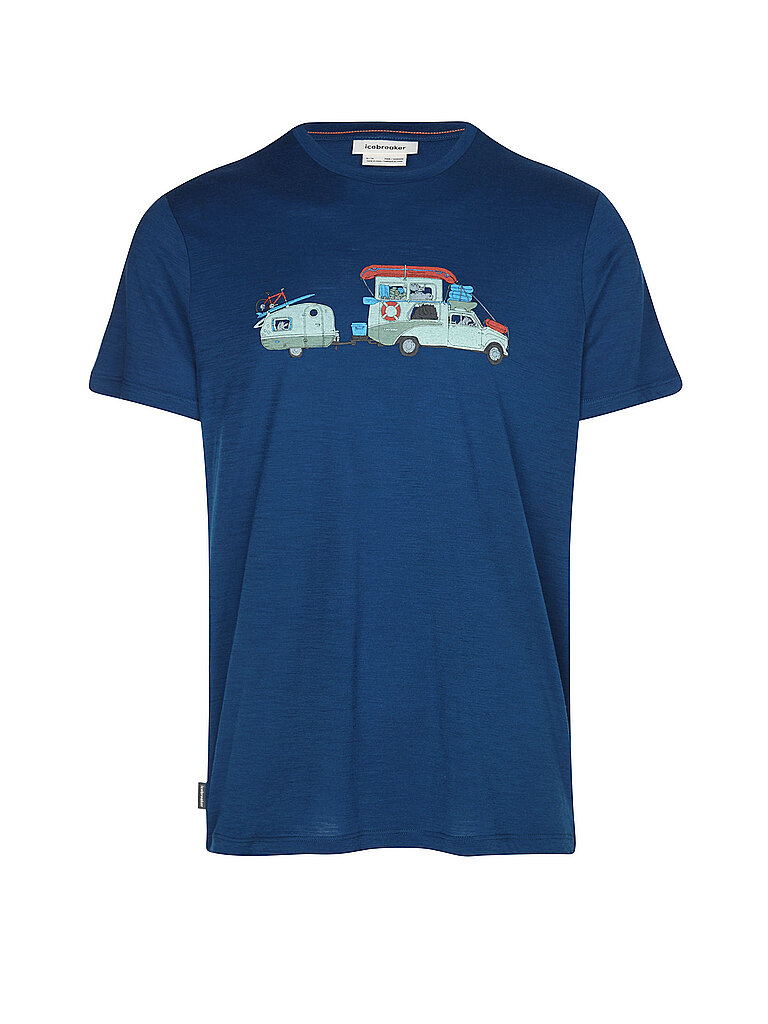 T-shirt de sport Transportage 150 Tech Lite bleu marine XXL