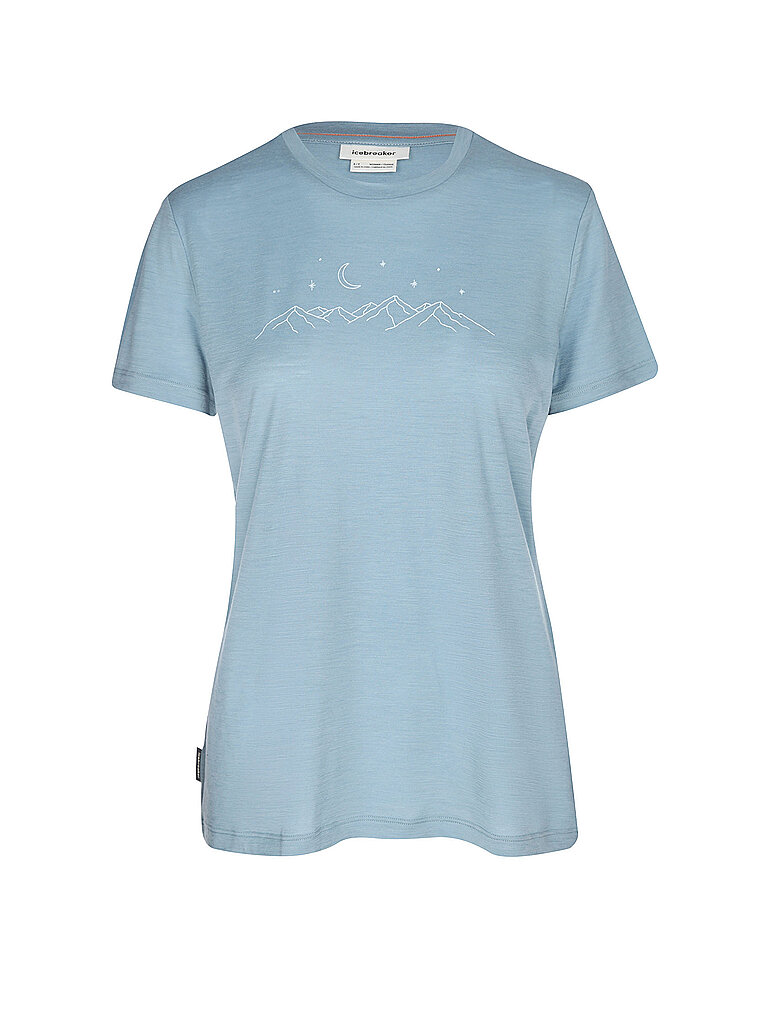 T-shirt de sport 150 Tech Lite Sparkling bleu clair L
