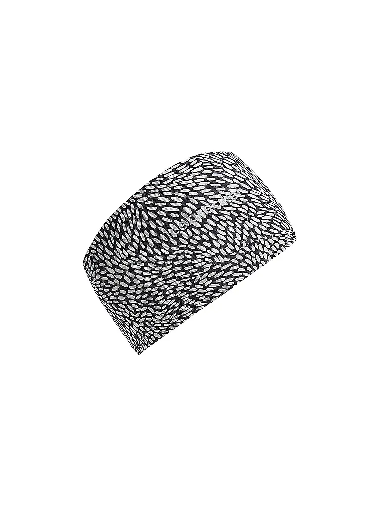 ICEBREAKER | Bandeau Flock 200 Merino Snow | Noir