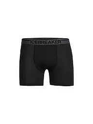 ICEBREAKER | Herren Boxershort Merino Anatomica | Noir