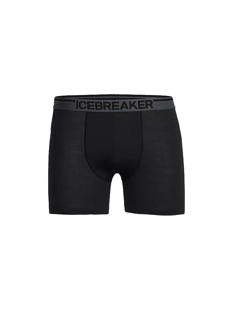 ICEBREAKER | Boxershort pour homme Merino Anatomica | Noir