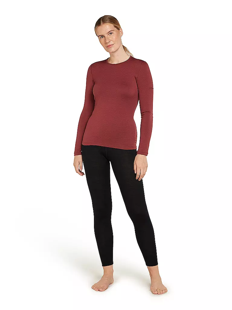 ICEBREAKER | Collant thermique taille haute Tech 260 pour femme | Noir