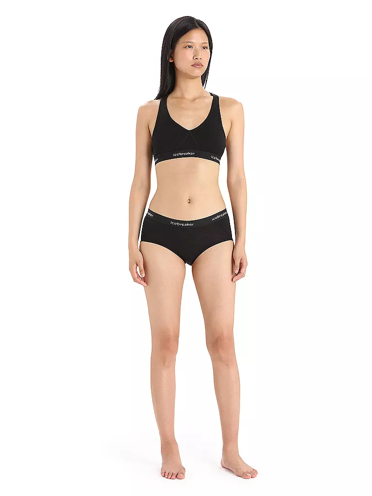 ICEBREAKER | Culotte pour femme Sprite BF 150 | Noir