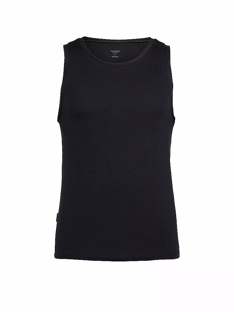 ICEBREAKER | Débardeur Anatomica Homme | Noir