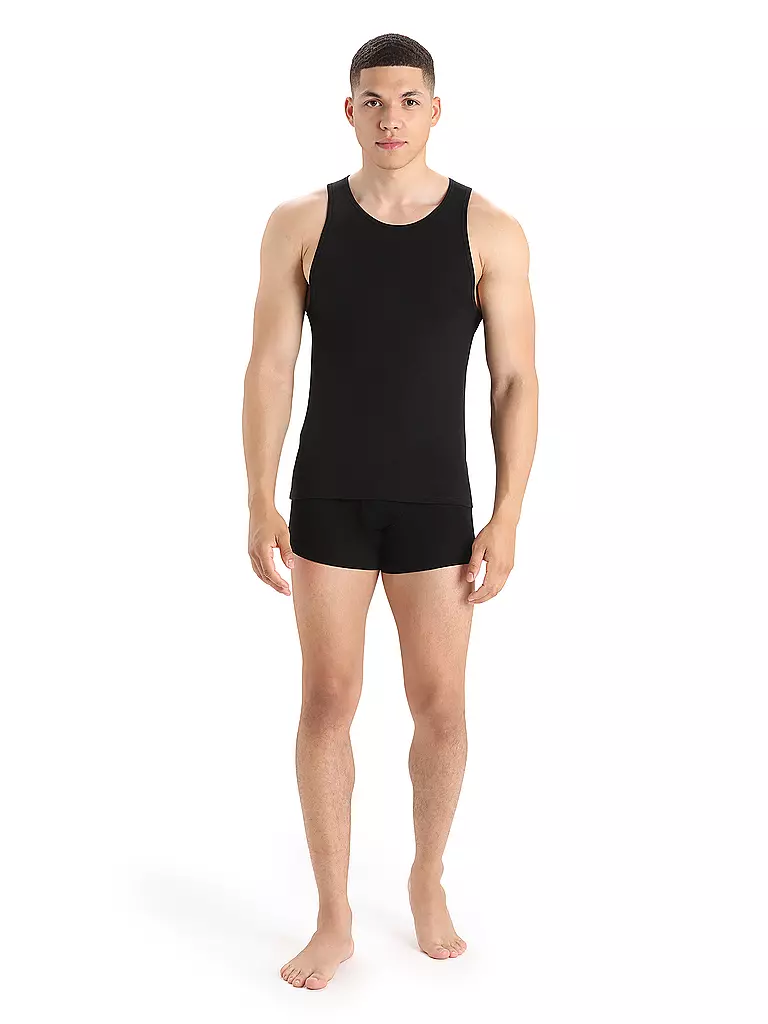 ICEBREAKER | Débardeur Anatomica Homme | Noir