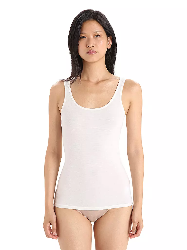 ICEBREAKER | Débardeur Femme 150 Merino Siren | Blanc
