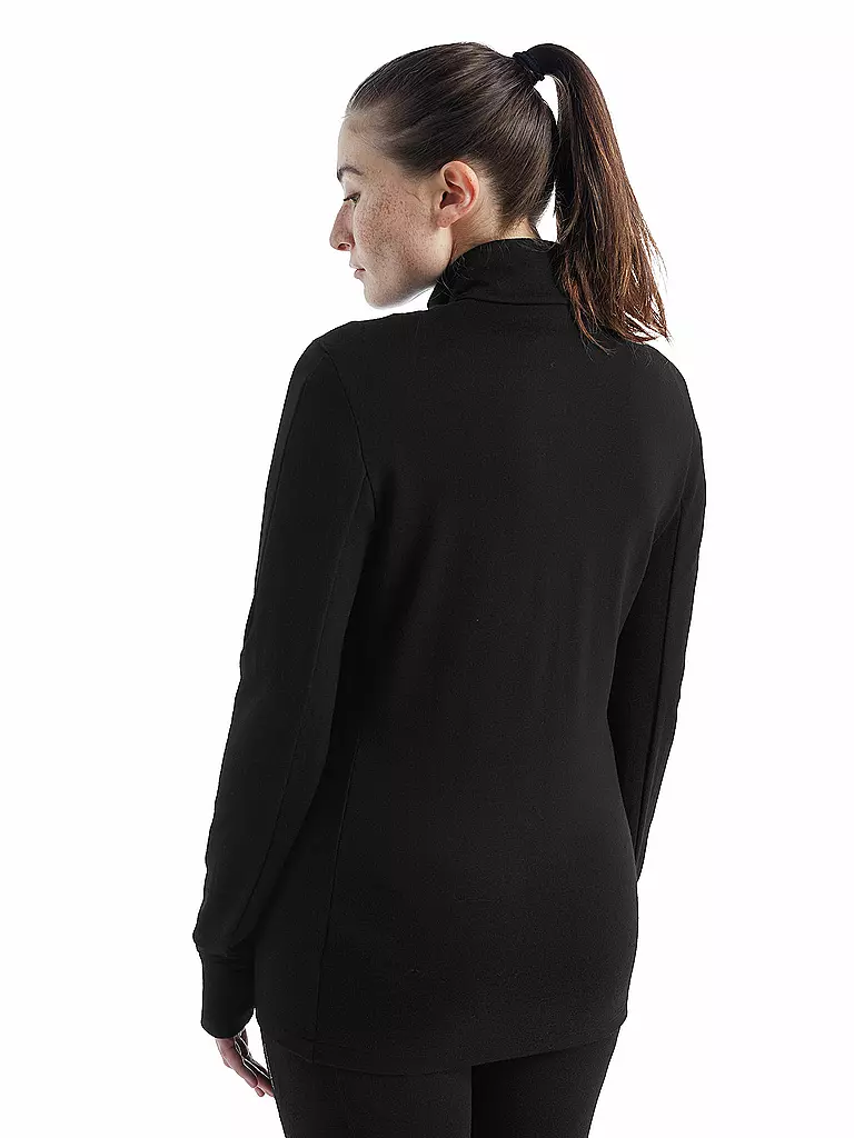 ICEBREAKER | Damen Fleecejacke Quantum III | Noir