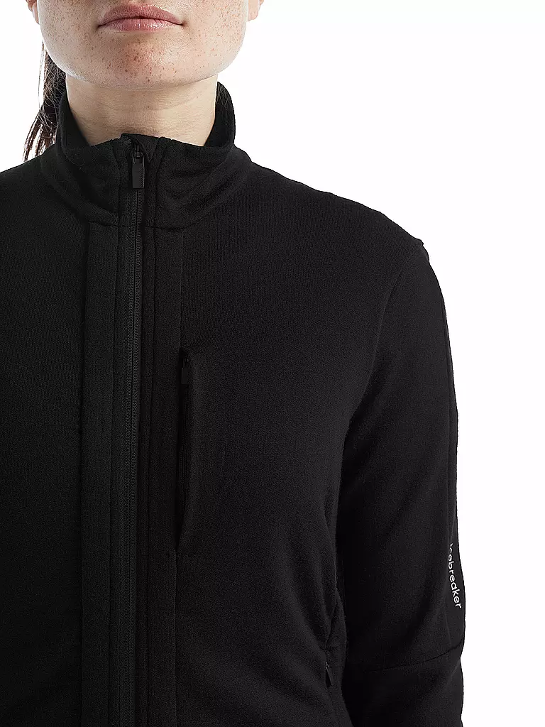 ICEBREAKER | Damen Fleecejacke Quantum III | Noir