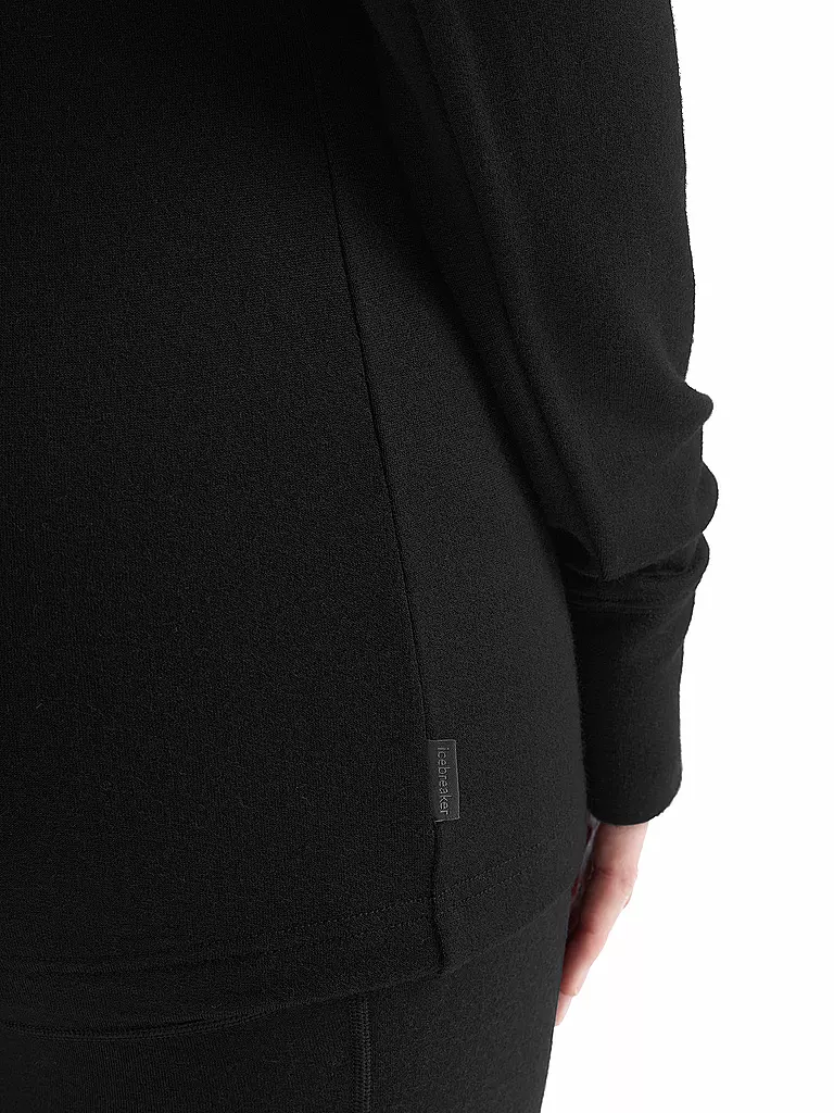 ICEBREAKER | Damen Fleecejacke Quantum III | Noir