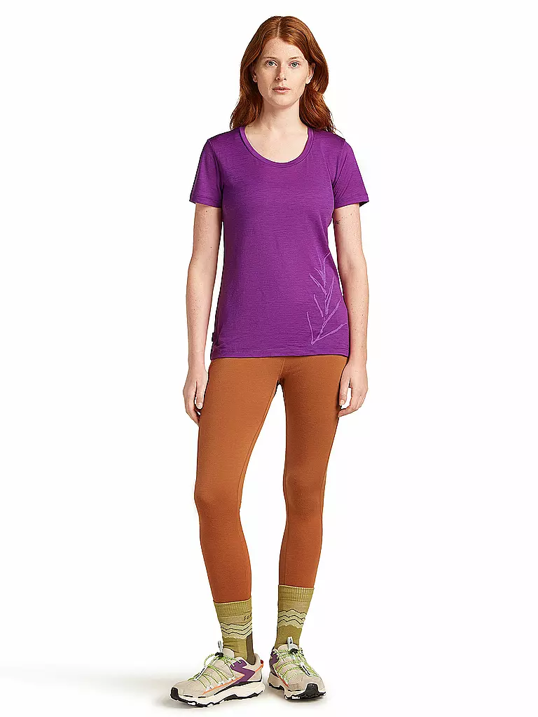 ICEBREAKER | Damen Funkionsshirt Panax 150 Tech | Lilas