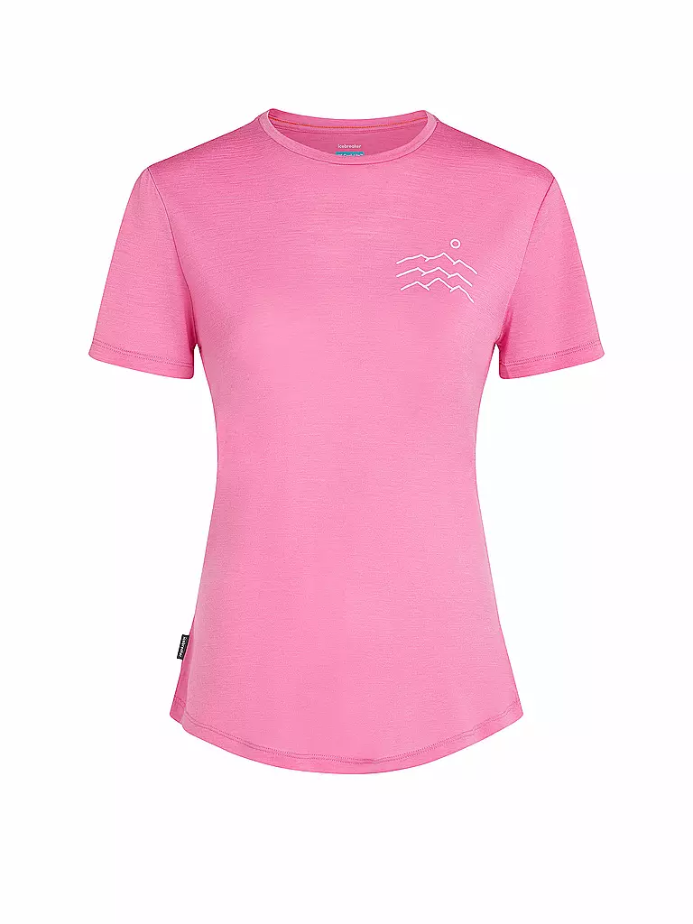 ICEBREAKER | Damen Funktionsshirt Across 125 Cool | Rose
