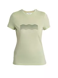 ICEBREAKER | Damen Funktionsshirt Merino 150 Tech Lite III Contour | Vert clair