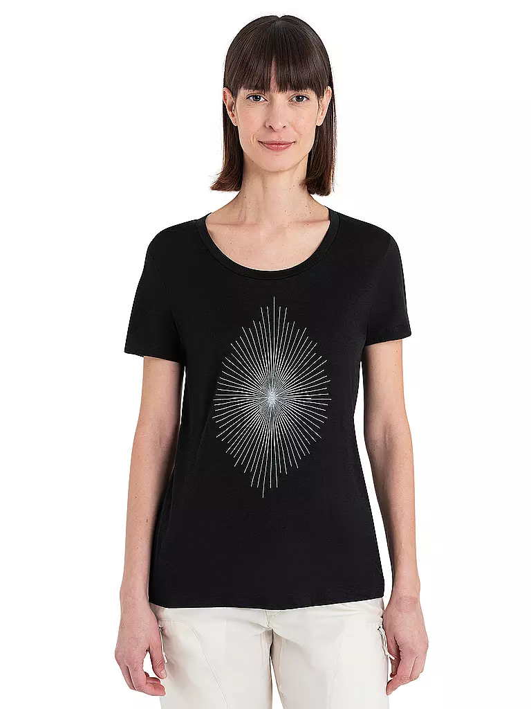 ICEBREAKER | Damen Funktionsshirt Merino 150 Tech Lite III | Noir