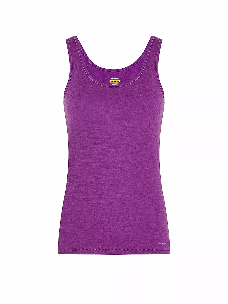 ICEBREAKER | Damen Unterzieh Tank Siren | Lilas