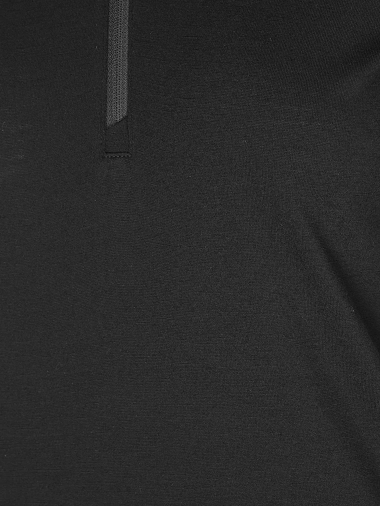 ICEBREAKER | Damen Unterzieh Zipshirt Oasis 200 | Noir