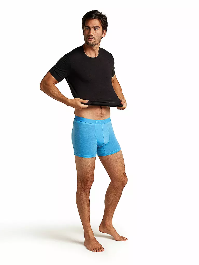 ICEBREAKER | Herren Boxershort Anatomica 125 Cool | Bleu