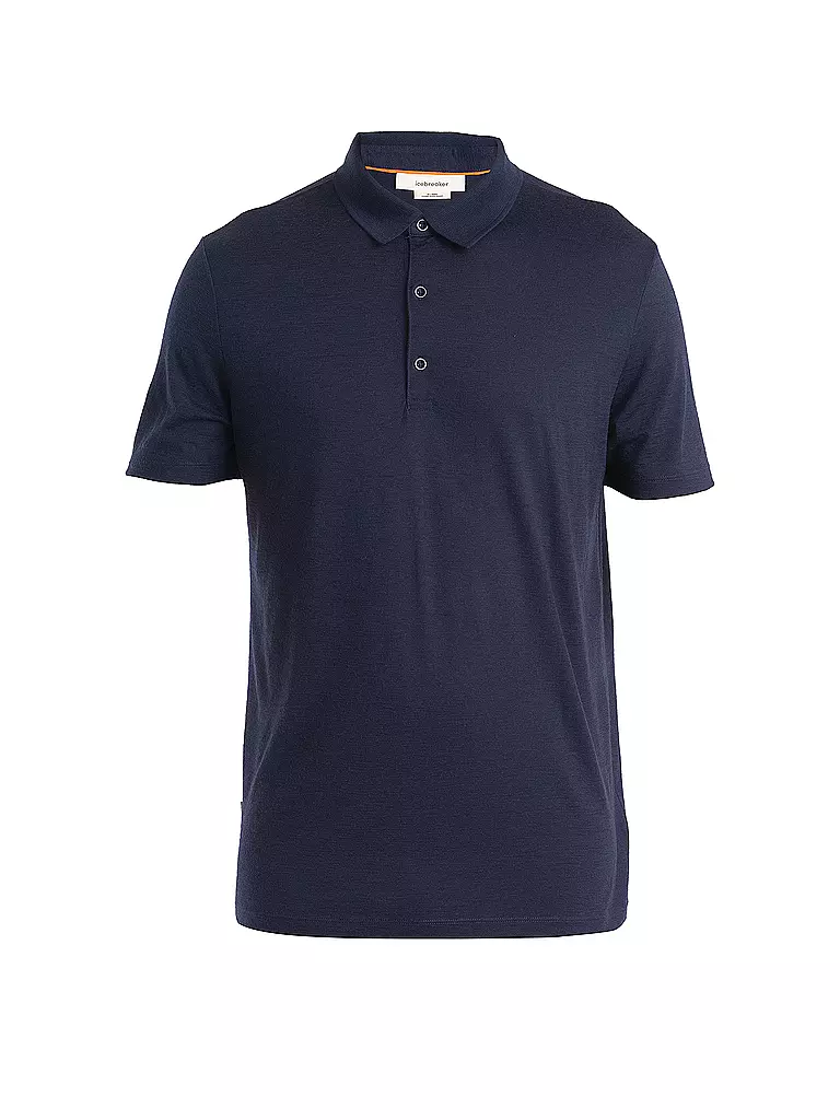 ICEBREAKER | Herren Funktionspolo Merino 150 Tech Lite3 | Bleu foncé