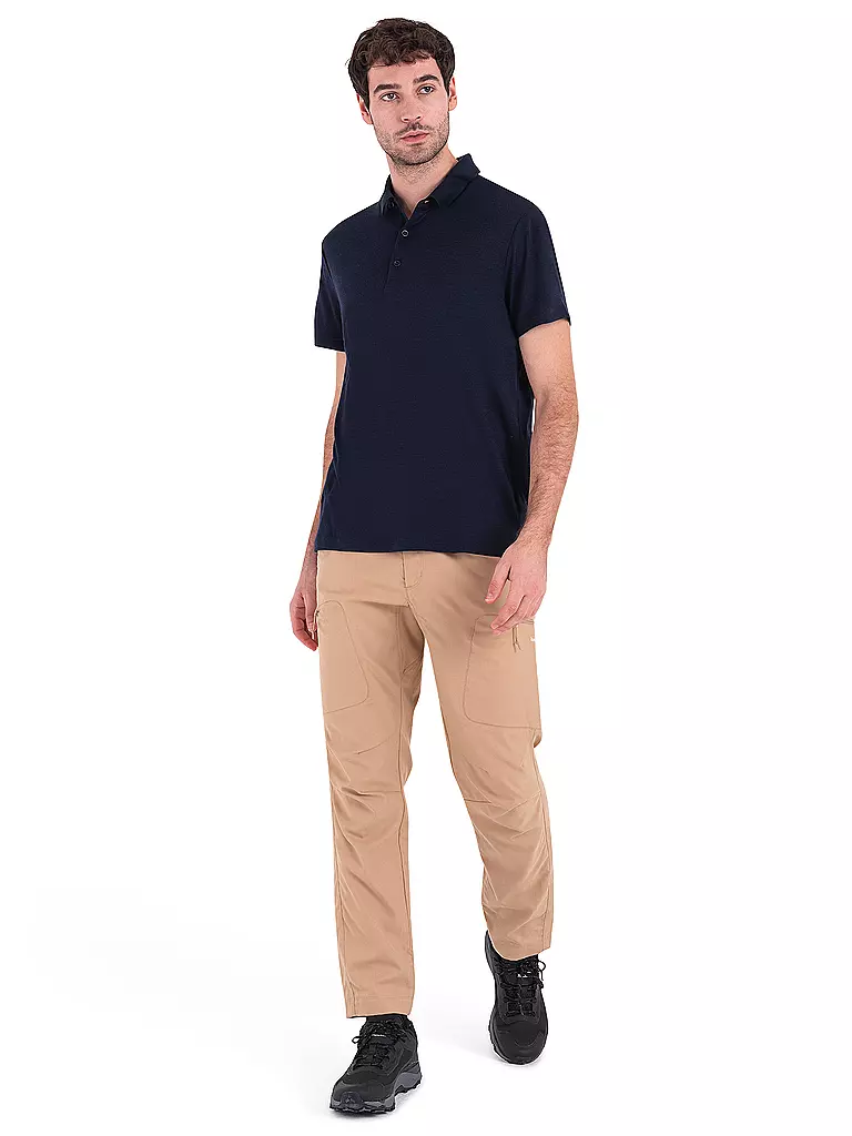 ICEBREAKER | Herren Funktionspolo Merino 150 Tech Lite3 | Bleu foncé