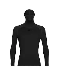 ICEBREAKER | Herren Funktionsshirt 300 MerinoFine™ Rolli | Noir