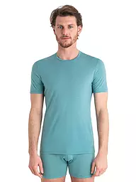 ICEBREAKER | T-shirt de sport homme Anatomica Crewe BF 150 | Pétrole