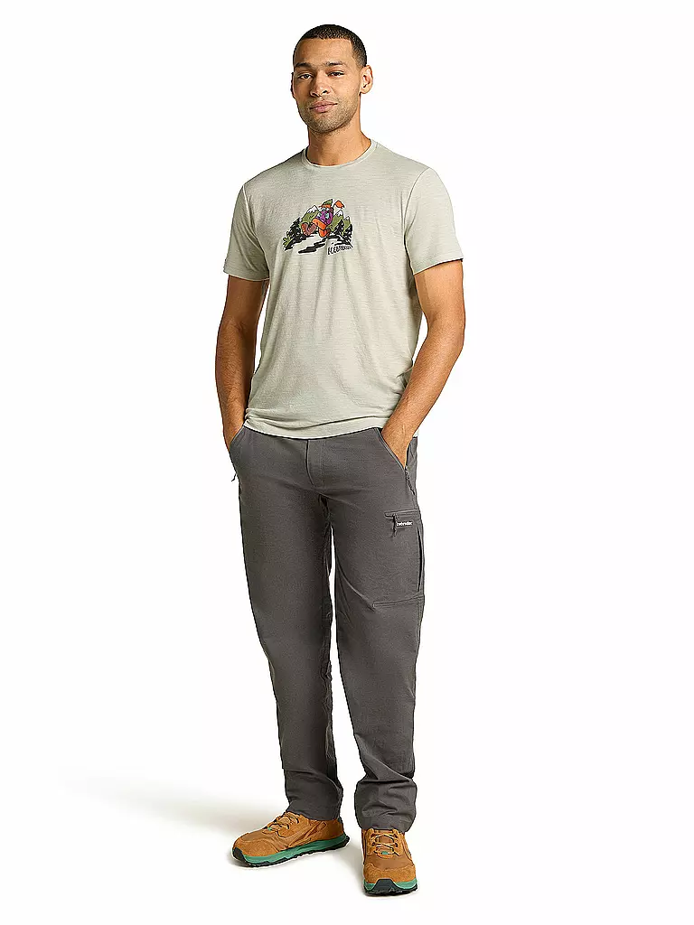 ICEBREAKER | Herren Funktionsshirt Catch Me 150 Tech | Beige