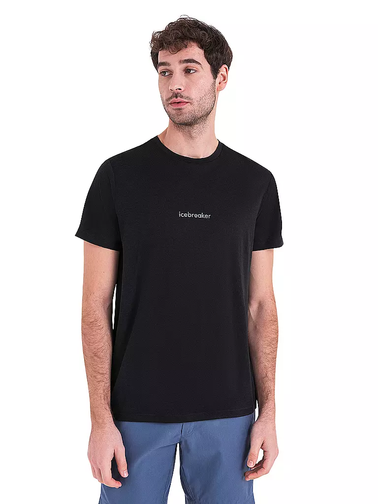 ICEBREAKER | Herren Funktionsshirt Lumi 150 Tech Lite3 | Noir